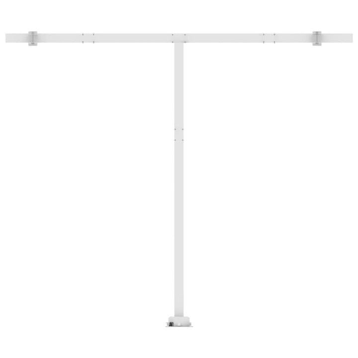 Copertină Automată Senzor Vânt&Led, Portocaliu/Maro,