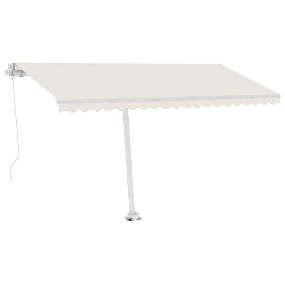 Copertină Retractabilă Manual Cu Led, ,