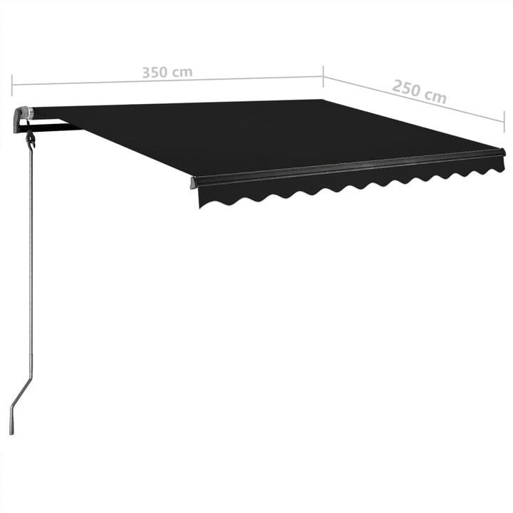 Copertină Autonomă Retractabilă Manual, ,