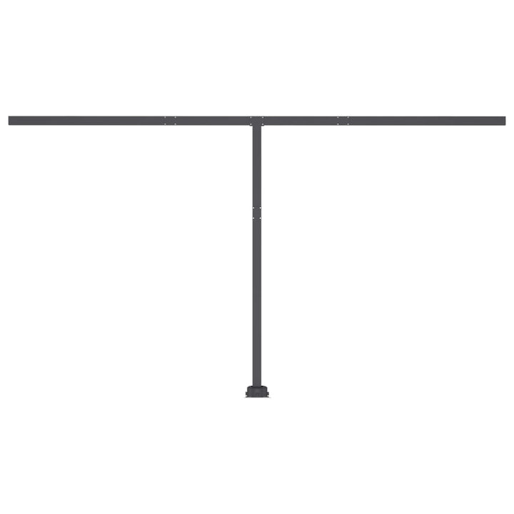 Copertină Retractabilă Manual Cu Led, ,