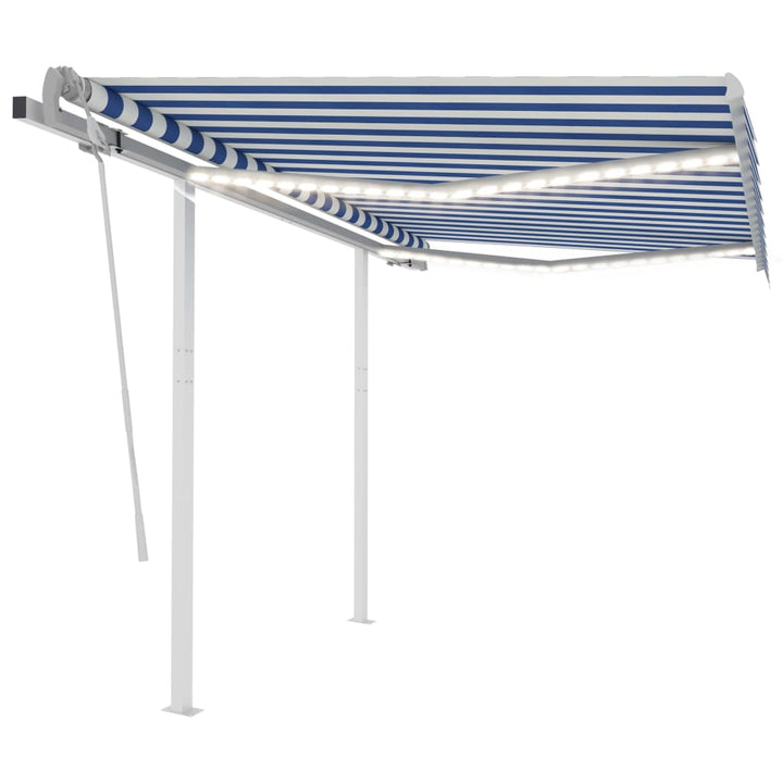 Copertină Retractabilă Manual Cu Led, , 4X3,5 M