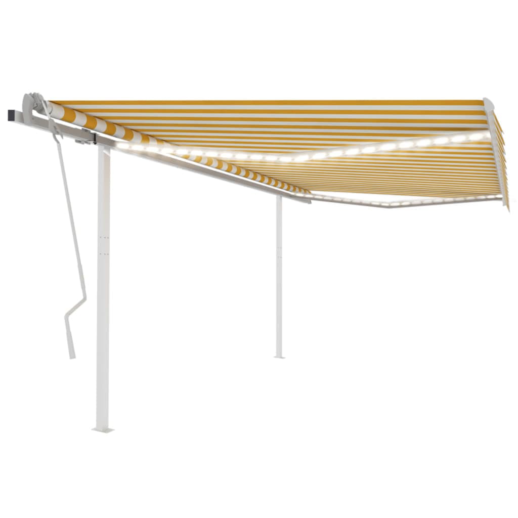 Copertină Retractabilă Manual Cu Led, , 4X3,5 M
