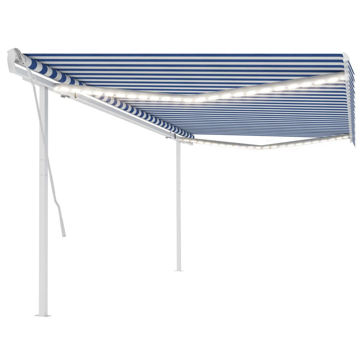 Copertină Retractabilă Manual Cu Led, , 4X3,5 M