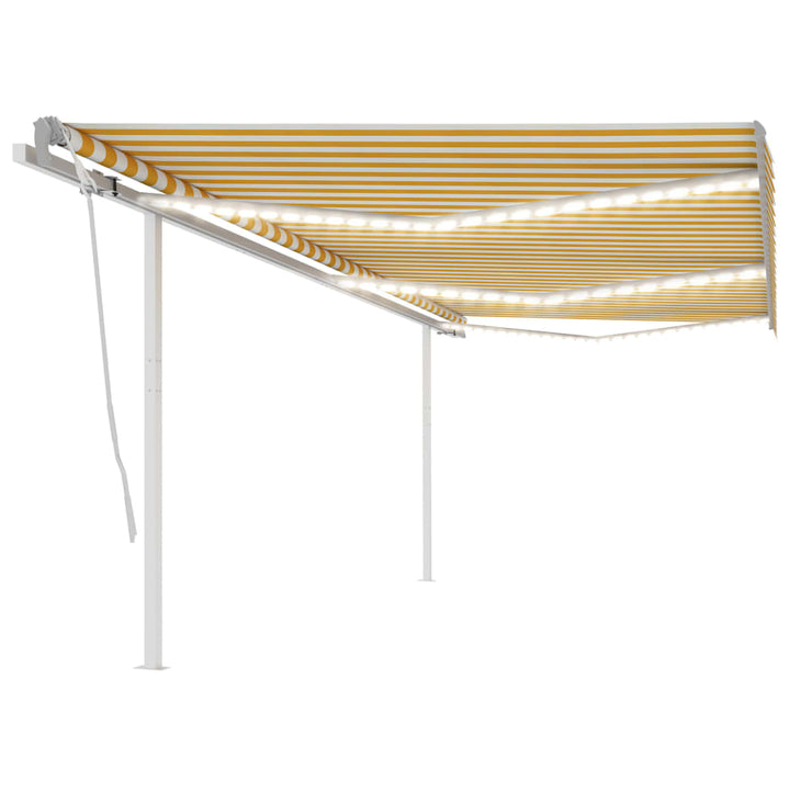 Copertină Retractabilă Manual Cu Led, , 4X3,5 M
