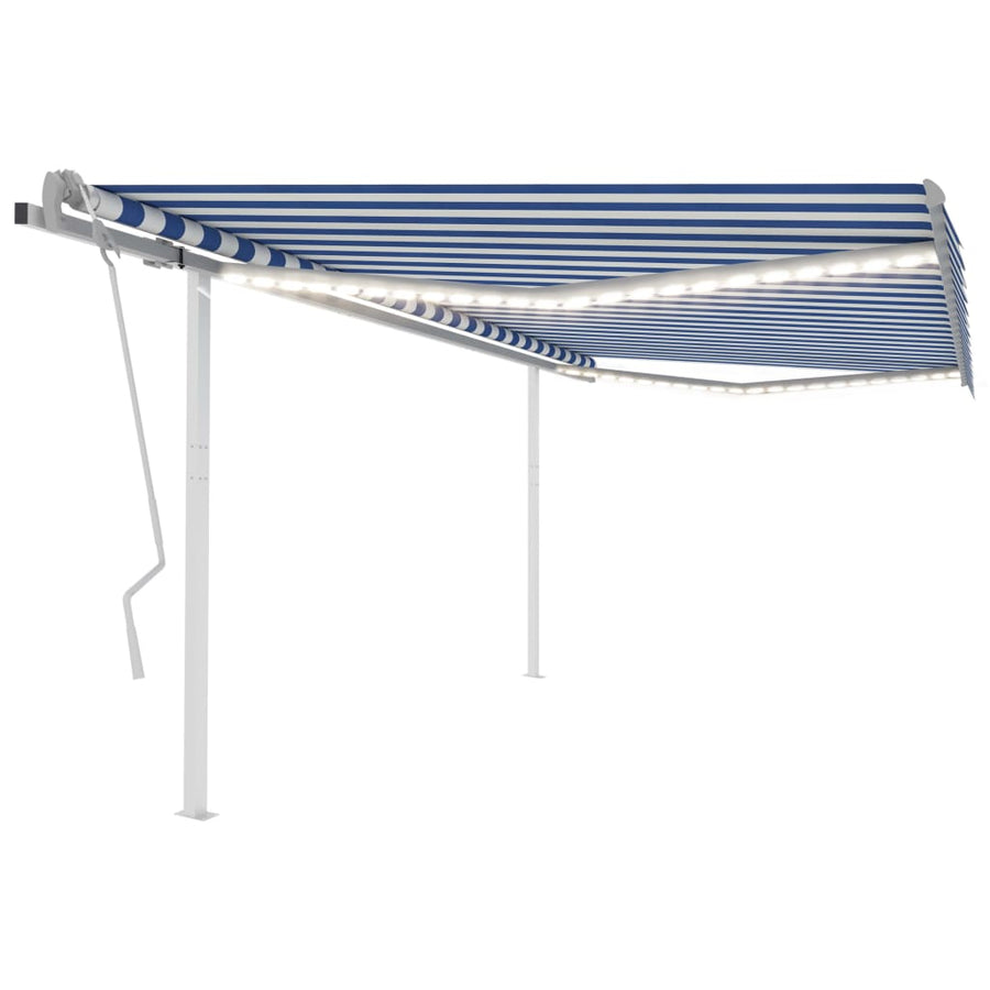 Copertină Retractabilă Manual Cu Led, , 4X3,5 M
