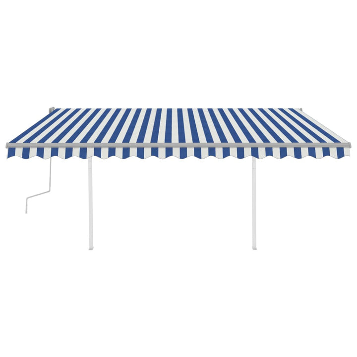 Copertină Retractabilă Manual Cu Led, , 4X3,5 M