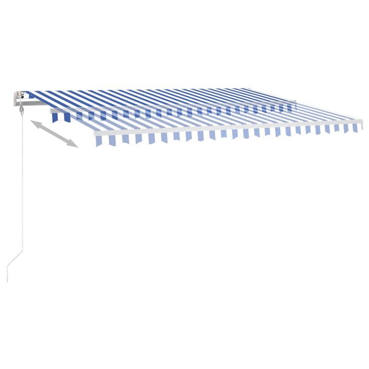 Copertină Retractabilă Manual Cu Led, , 4X3,5 M