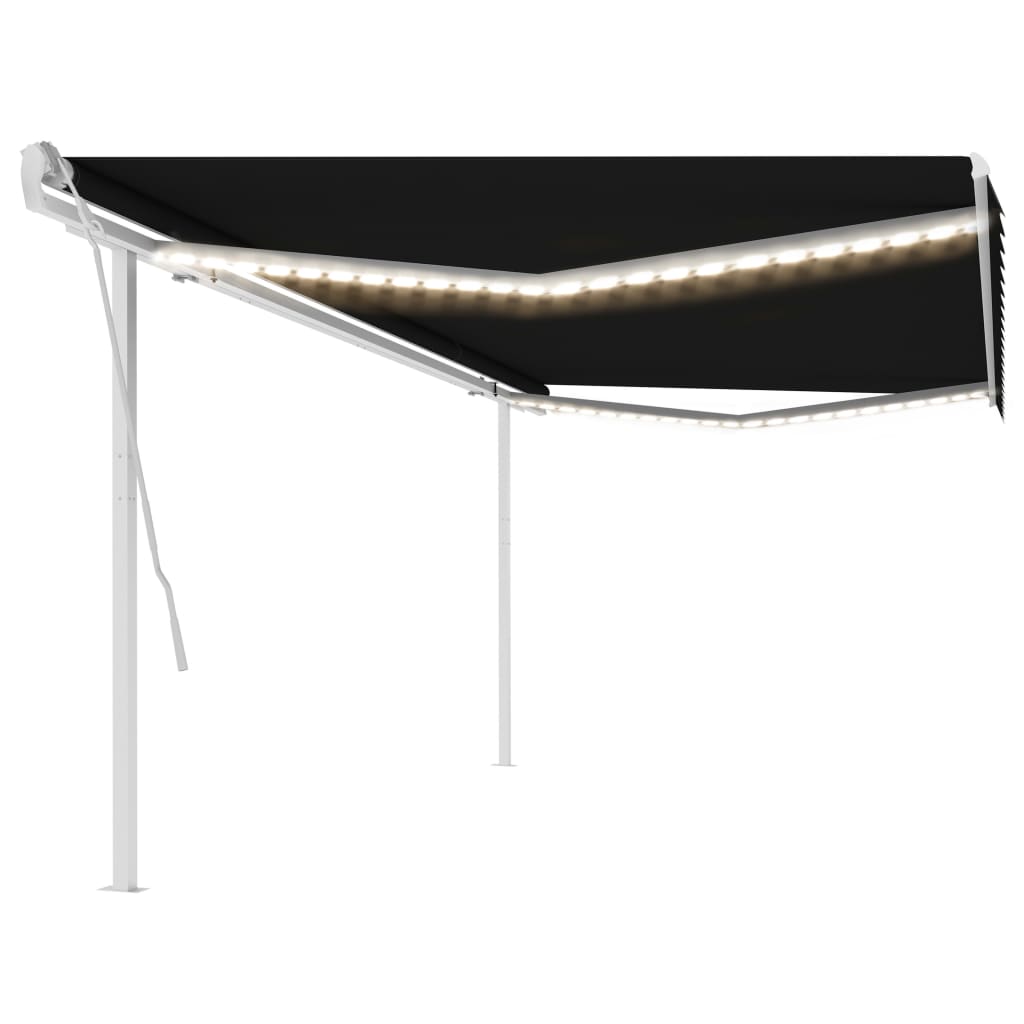 Copertină Retractabilă Manual Cu Led, , 4X3,5 M