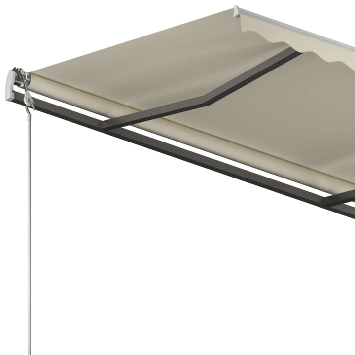 Copertină Retractabilă Manual Cu Stâlpi, , 3X2,5 M