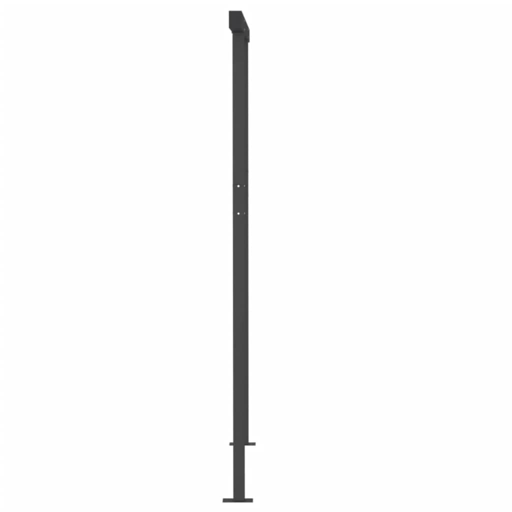 Copertină Retractabilă Manual Cu Stâlpi, , 3X2,5 M