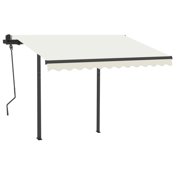 Copertină Automată Cu Senzor Vânt & Led, , 3,5X2,5 M