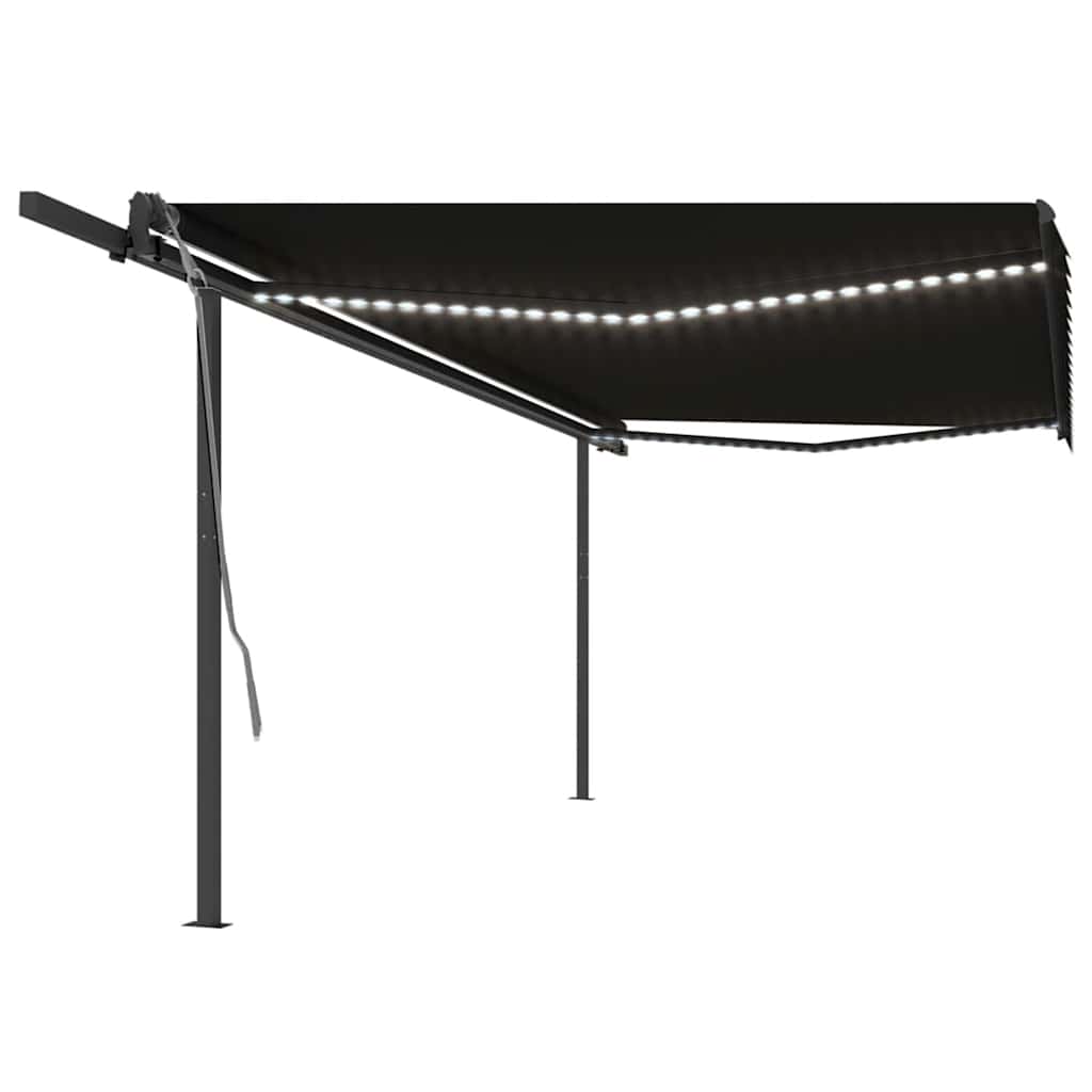 Copertină Automată Cu Senzor Vânt & Led, , 3,5X2,5 M