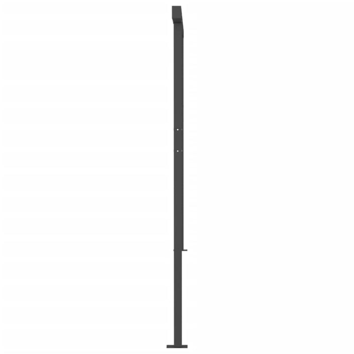 Copertină Retractabilă Manual Cu Led, Galben & Alb,