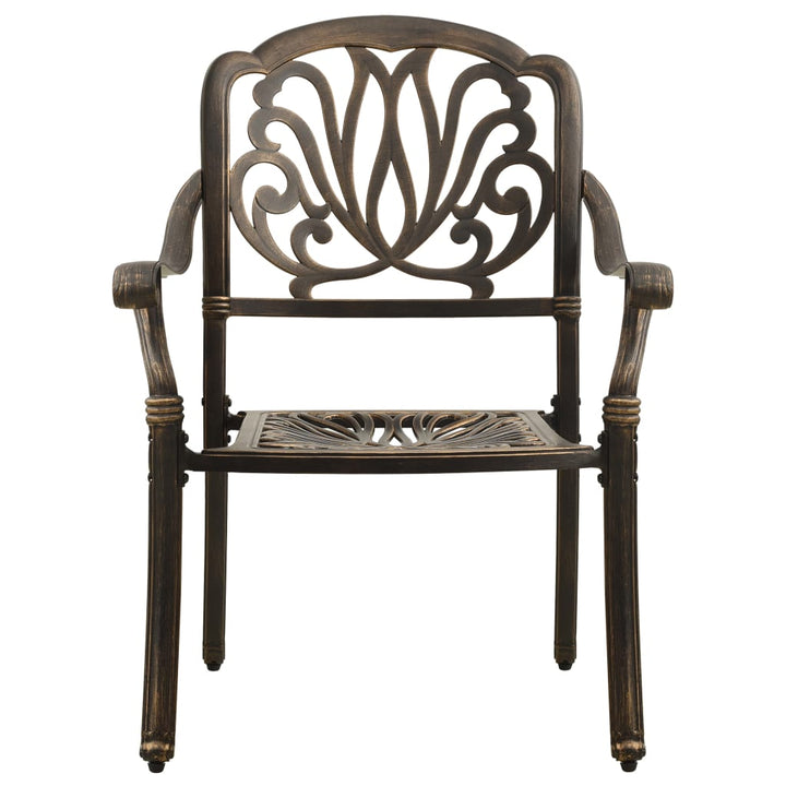 Set Mobilier Bistro, 3 Piese, , Aluminiu Turnat