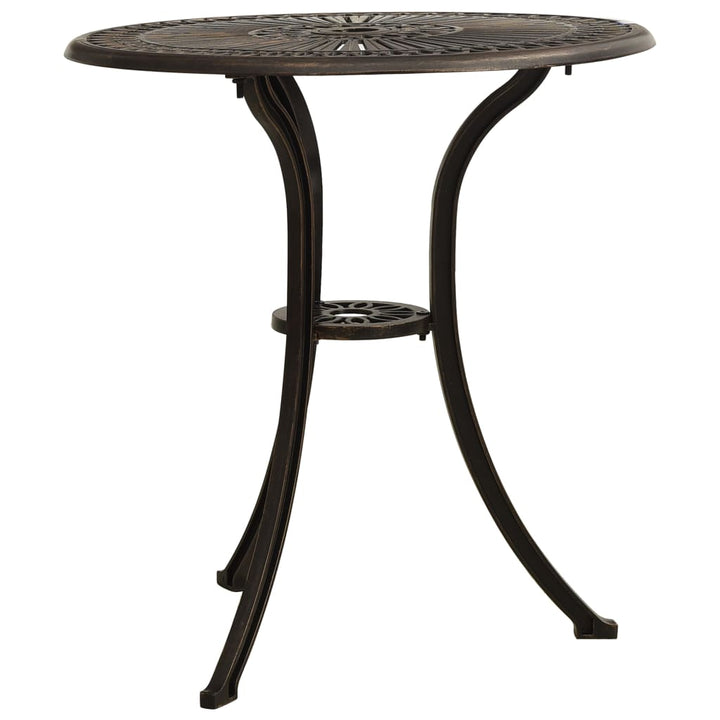 Set Mobilier Bistro, 3 Piese, , Aluminiu Turnat