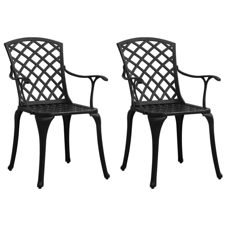 Set Mobilier Bistro, 3 Piese, , Aluminiu Turnat