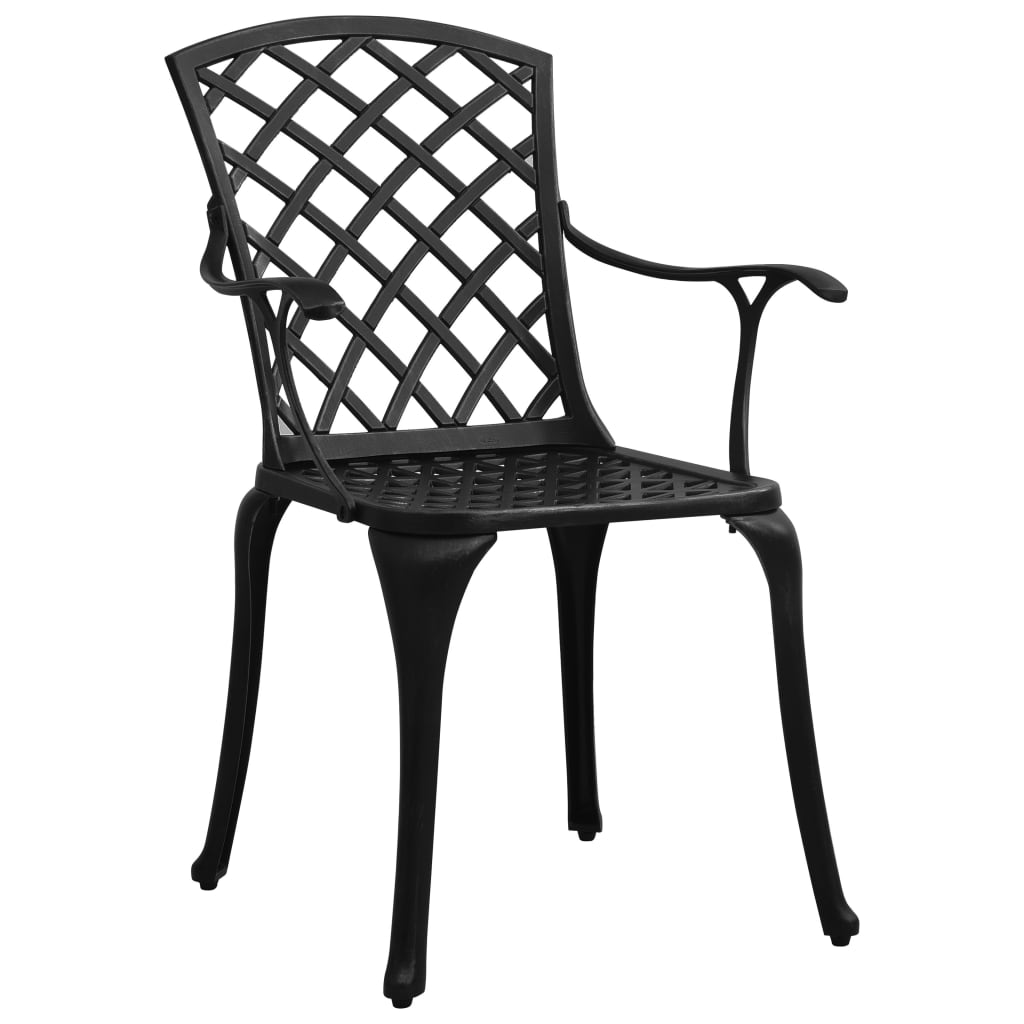 Set Mobilier Bistro, 3 Piese, , Aluminiu Turnat