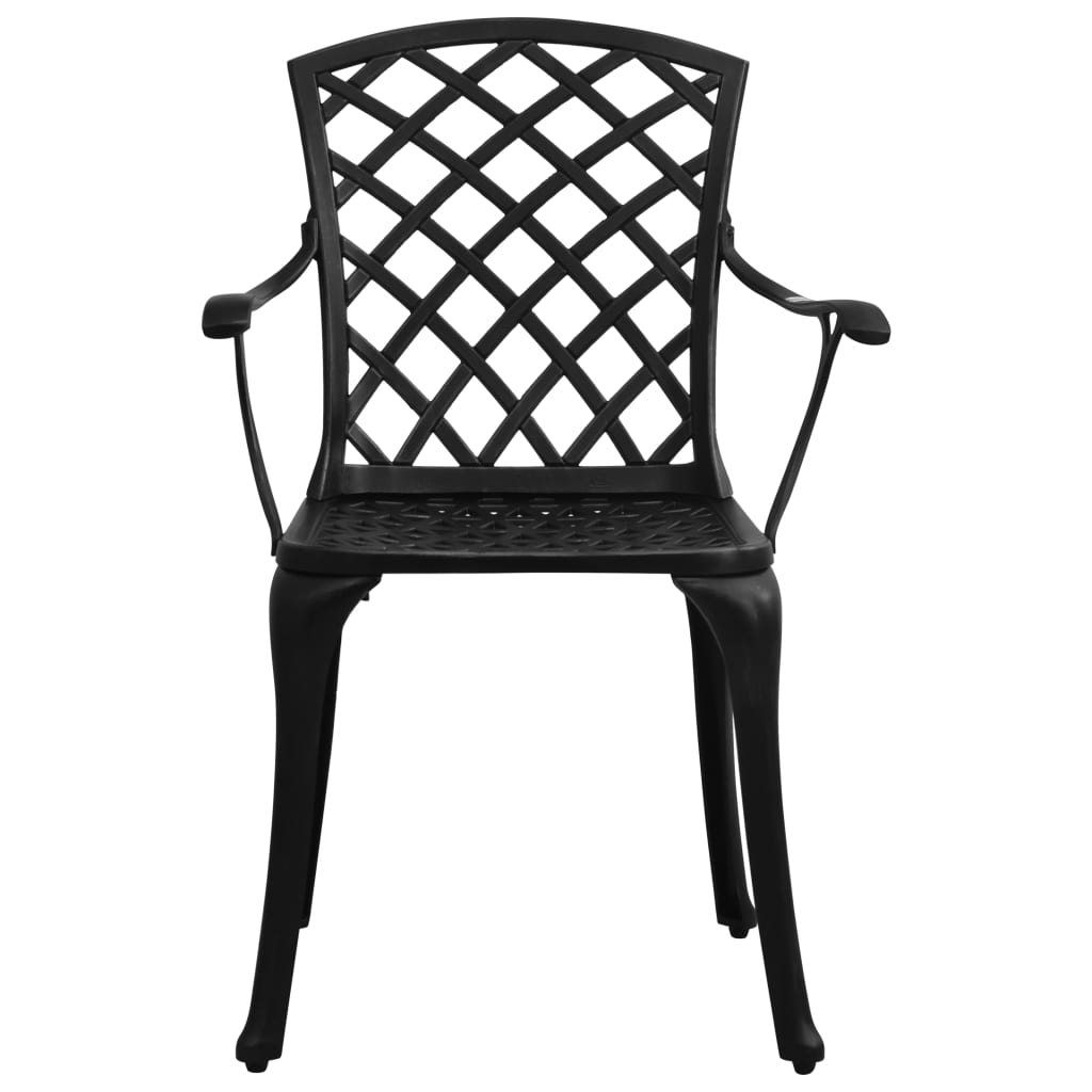Set Mobilier Bistro, 3 Piese, , Aluminiu Turnat