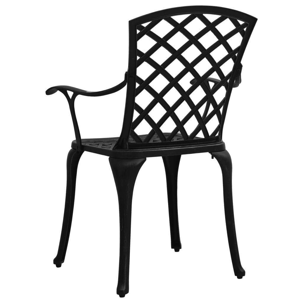 Set Mobilier Bistro, 3 Piese, , Aluminiu Turnat