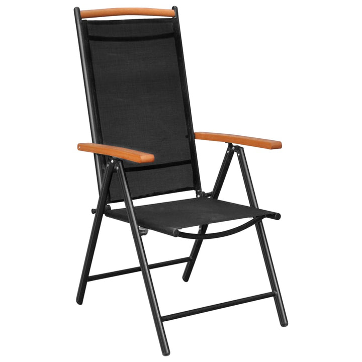 Set Mobilier De Grădină, 9 Piese, , Aluminiu