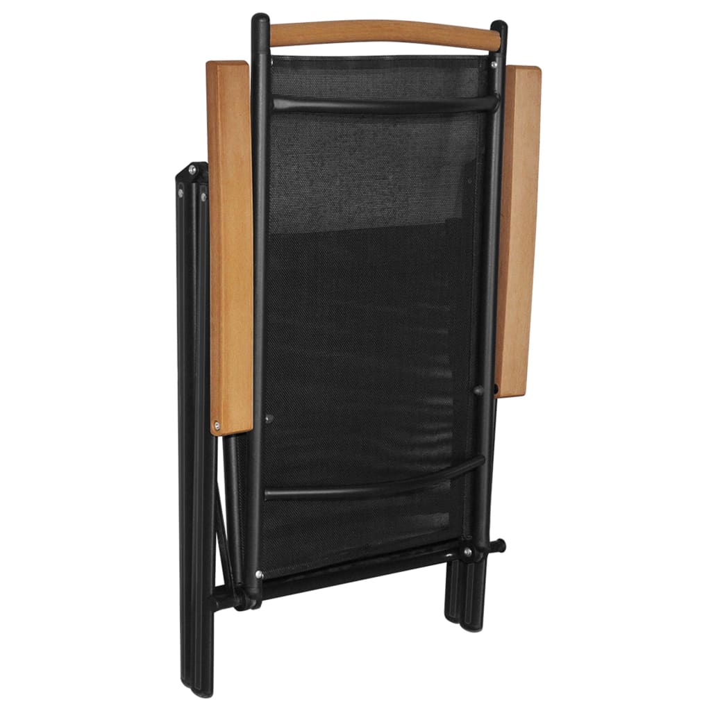 Set Mobilier De Grădină, 9 Piese, , Aluminiu