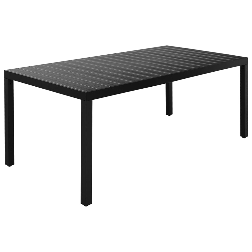 Set Mobilier De Grădină, 9 Piese, , Aluminiu