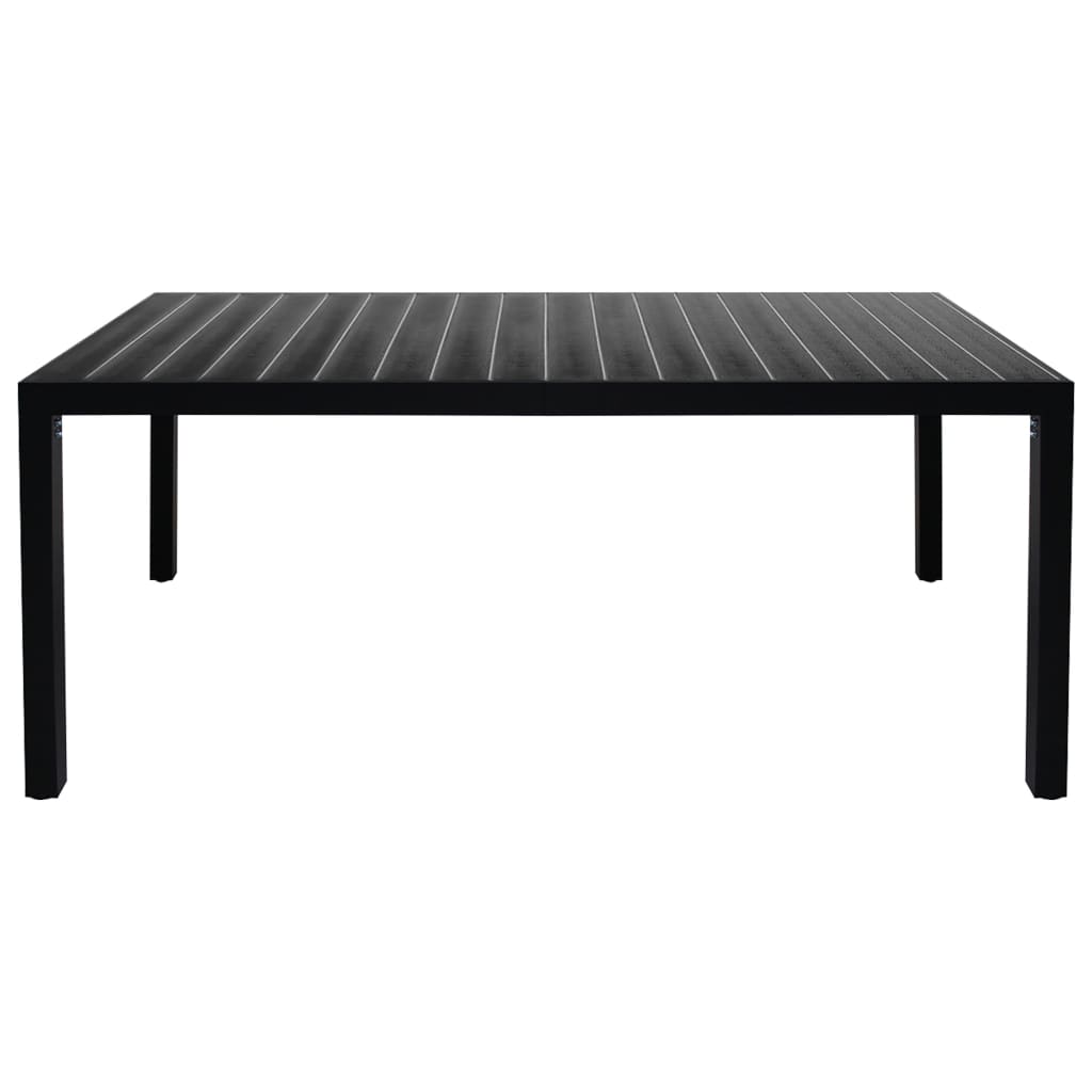 Set Mobilier De Grădină, 9 Piese, , Aluminiu