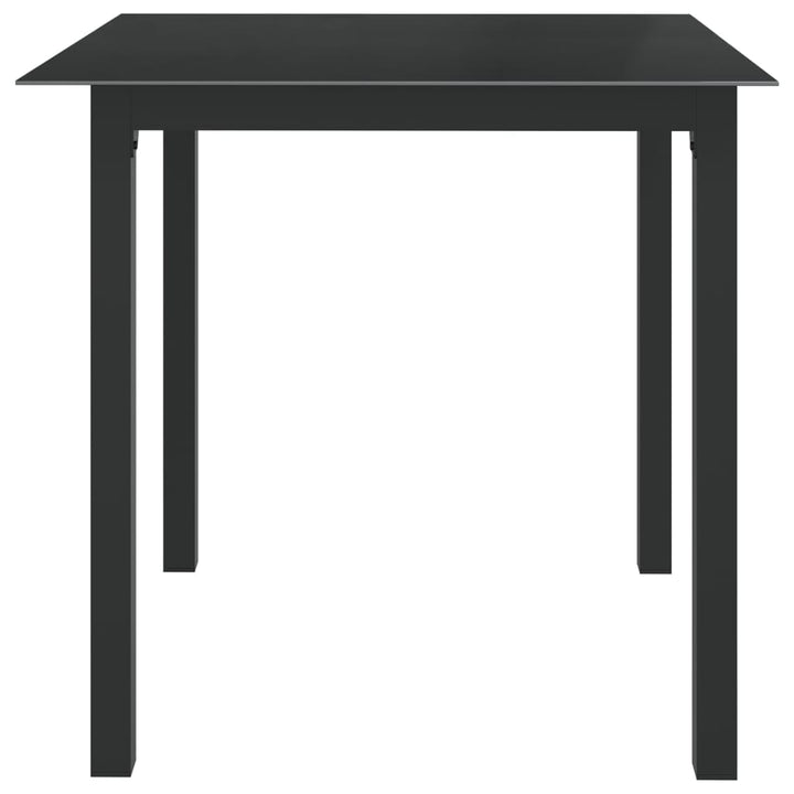 Set Mobilier De Grădină, 5 Piese, Antracit, Aluminiu