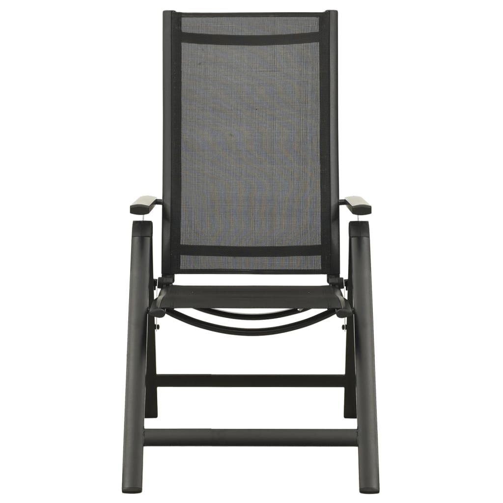 Set Mobilier De Grădină, 5 Piese, Antracit, Aluminiu