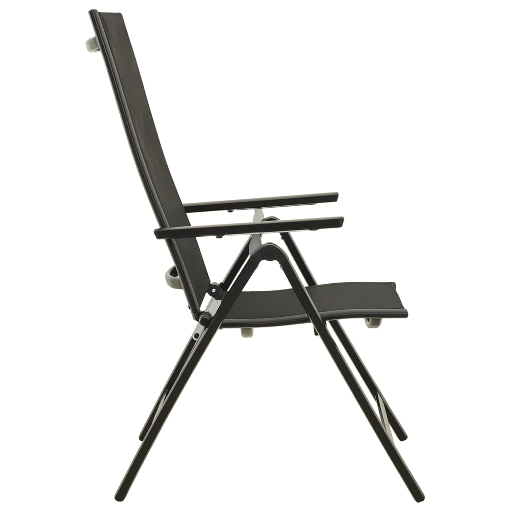 Set Mobilier De Grădină, 5 Piese, Antracit, Aluminiu