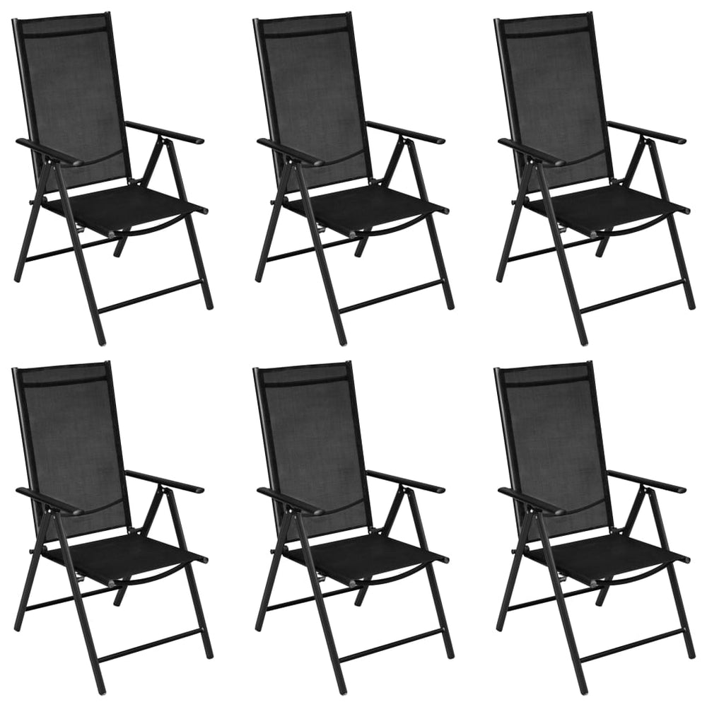 Set Mobilier De Grădină, 7 Piese, , Aluminiu