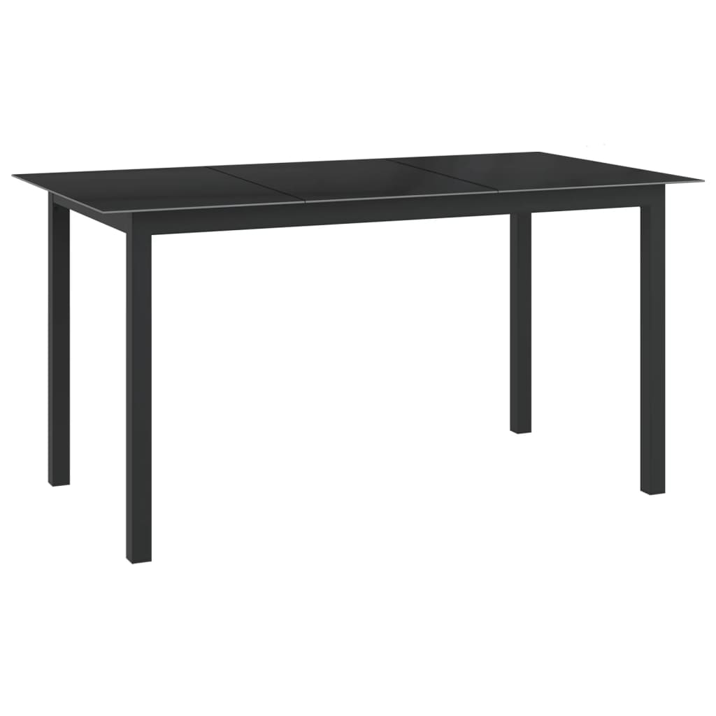 Set Mobilier De Grădină, 7 Piese, , Aluminiu