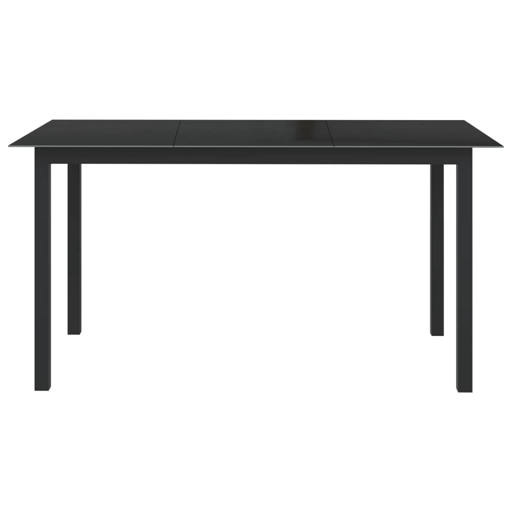 Set Mobilier De Grădină, 7 Piese, , Aluminiu