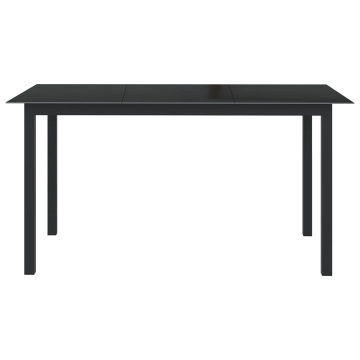 Set Mobilier De Grădină, 7 Piese, Antracit, Aluminiu