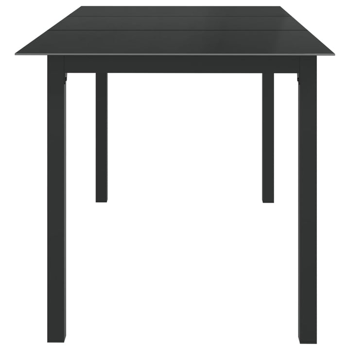 Set Mobilier De Grădină, 7 Piese, Antracit, Aluminiu