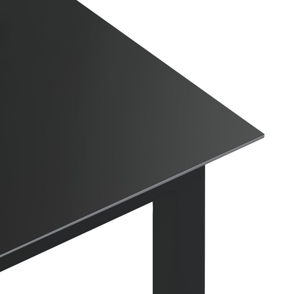 Set Mobilier De Grădină, 7 Piese, Antracit, Aluminiu