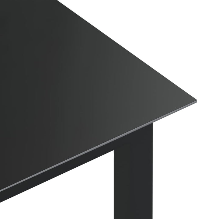 Set Mobilier De Grădină, 7 Piese, Antracit, Aluminiu