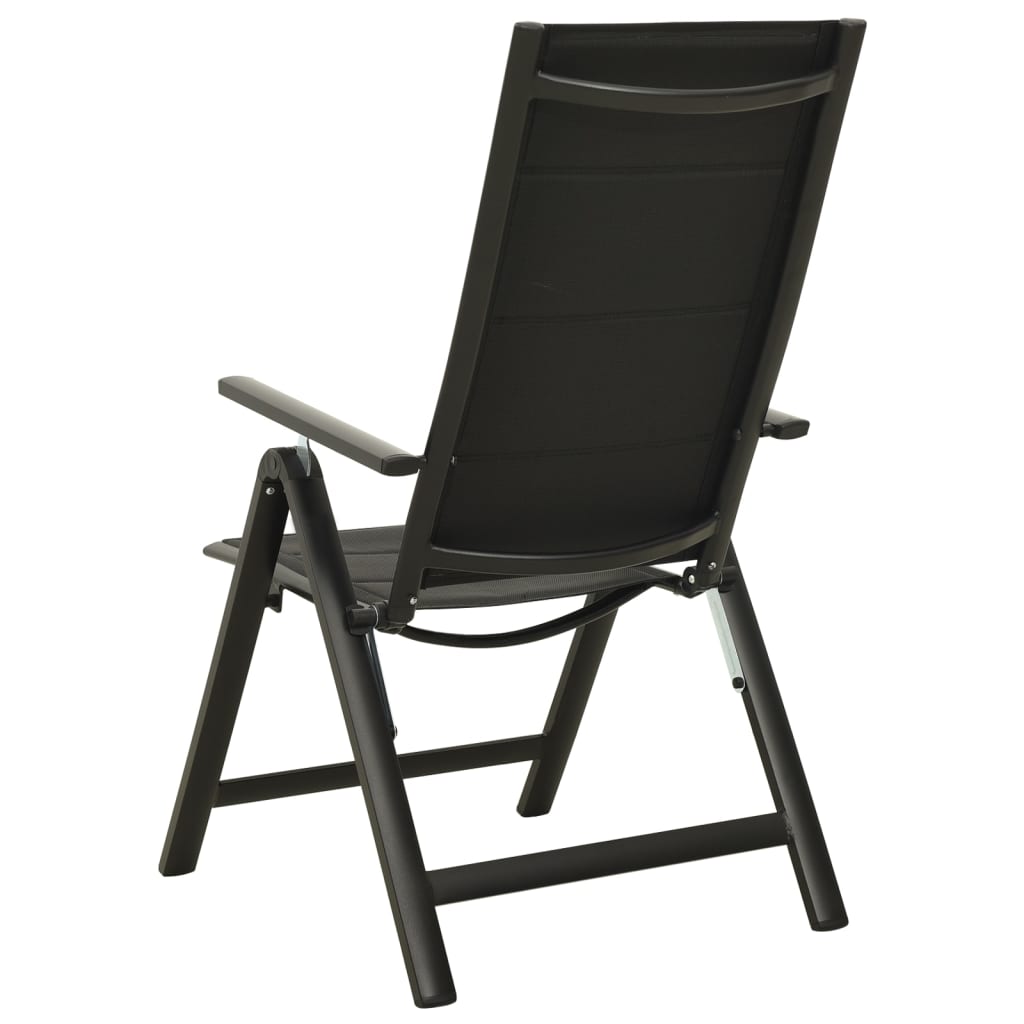 Set Mobilier De Grădină, 7 Piese, Antracit, Aluminiu