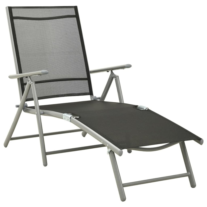 Set Mobilier De Grădină, 10 Piese, Negru Și