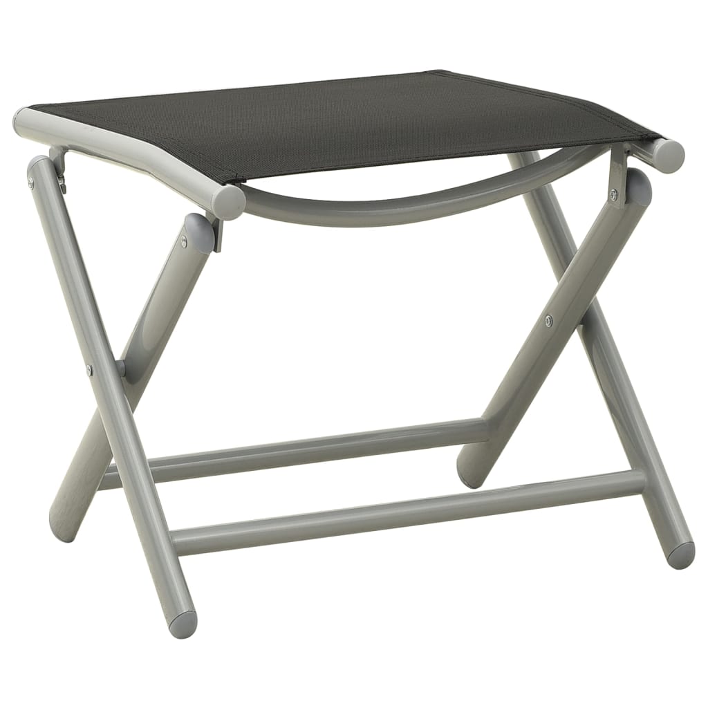 Set Mobilier De Grădină, 10 Piese, Negru Și