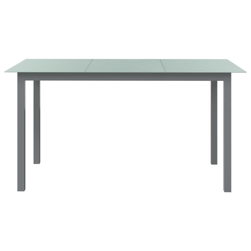Set Mobilier De Grădină, 10 Piese, Negru Și