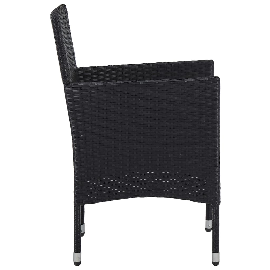 Set De Masă Pentru Grădină, 7 Piese, , Poliratan