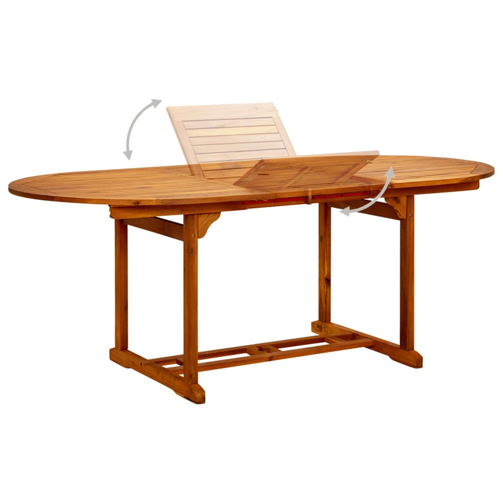 Set Mobilier De Grădină, 7 Piese, , Poliratan