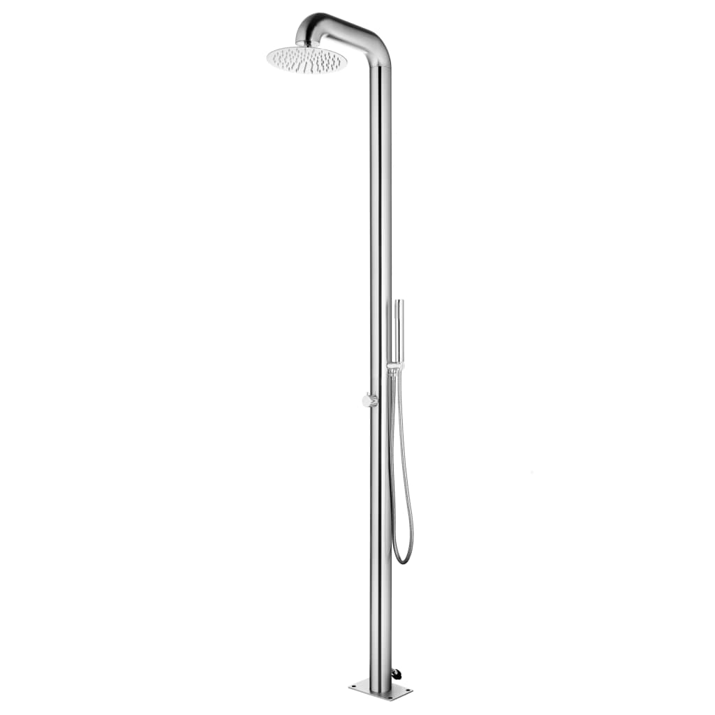 Duș De Grădină Cu Bază , 230 Cm, Oțel Inoxidabil