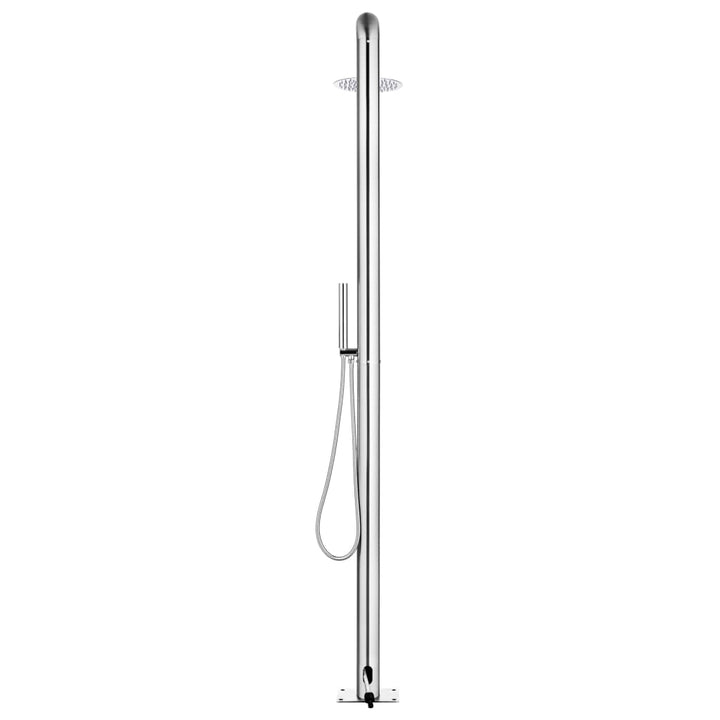Duș De Grădină Cu Bază , 230 Cm, Oțel Inoxidabil