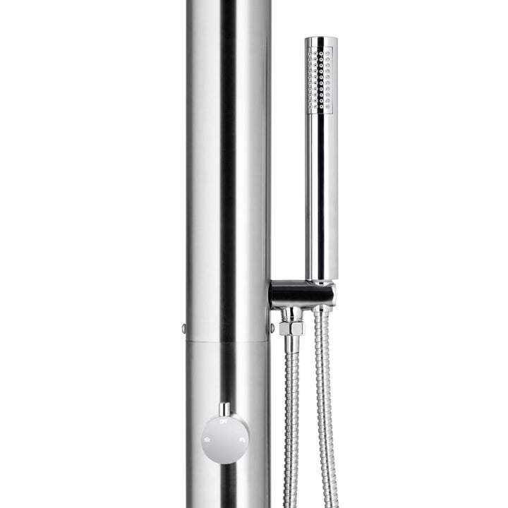 Duș De Grădină Cu Bază , 230 Cm, Oțel Inoxidabil