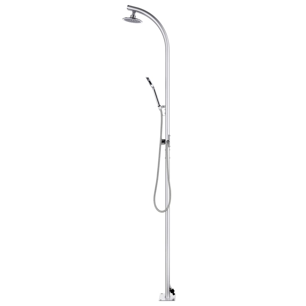 Duș De Grădină Cu Bază , 220 Cm, Aluminiu