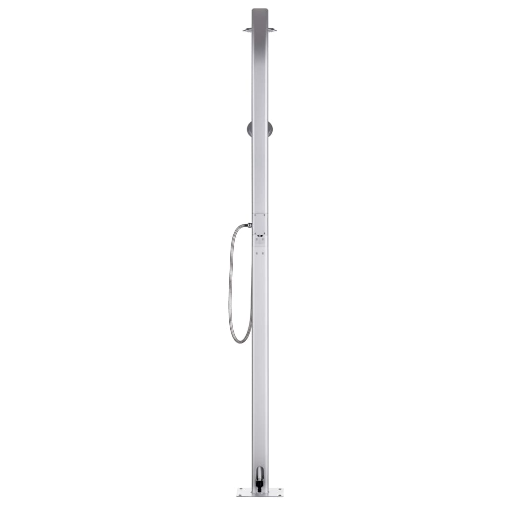 Duș De Grădină Cu Bază , 220 Cm, Aluminiu
