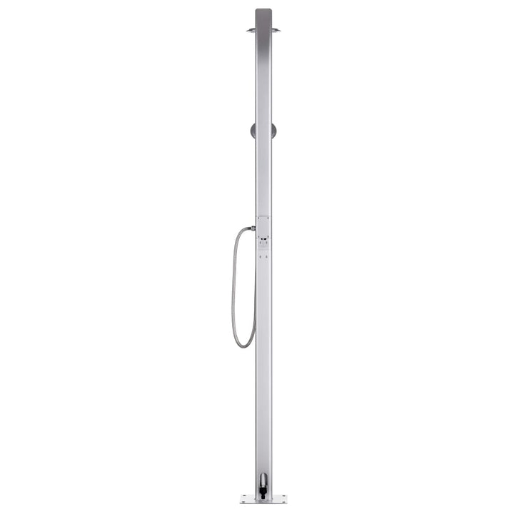 Duș De Grădină Cu Bază , 220 Cm, Aluminiu
