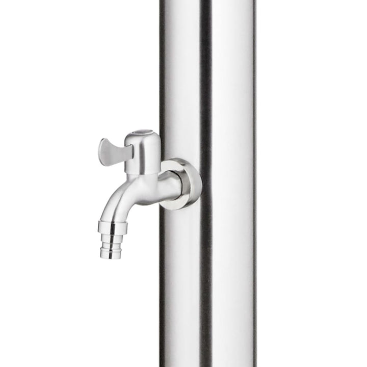 Duș De Grădină Cu Bază , 220 Cm, Oțel Inoxidabil